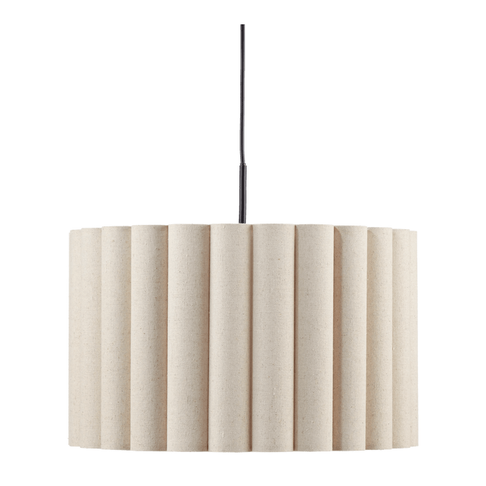 Lampe suspendue en lin