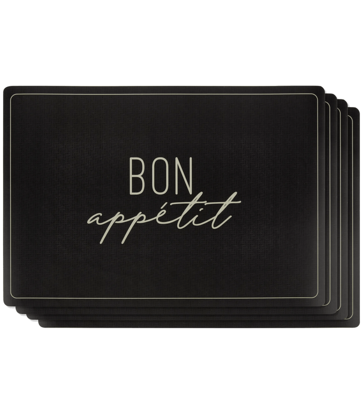 Set of 4 Bon AppÃ©tit Placemats
