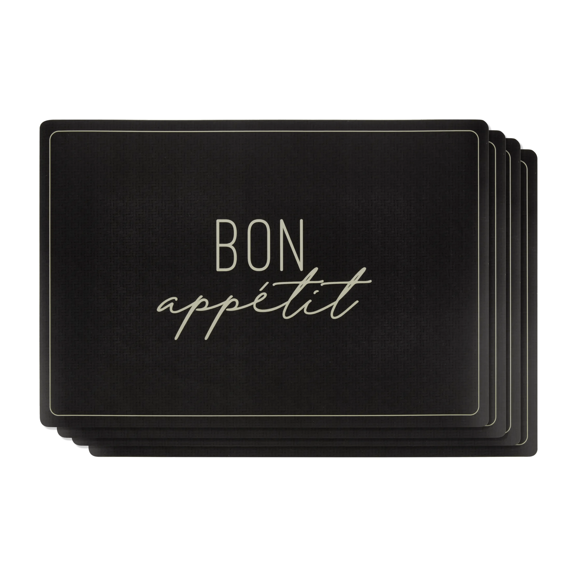 Set of 4 Bon AppÃ©tit Placemats