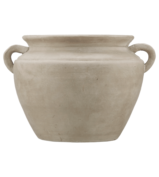 Antique bowl with handles