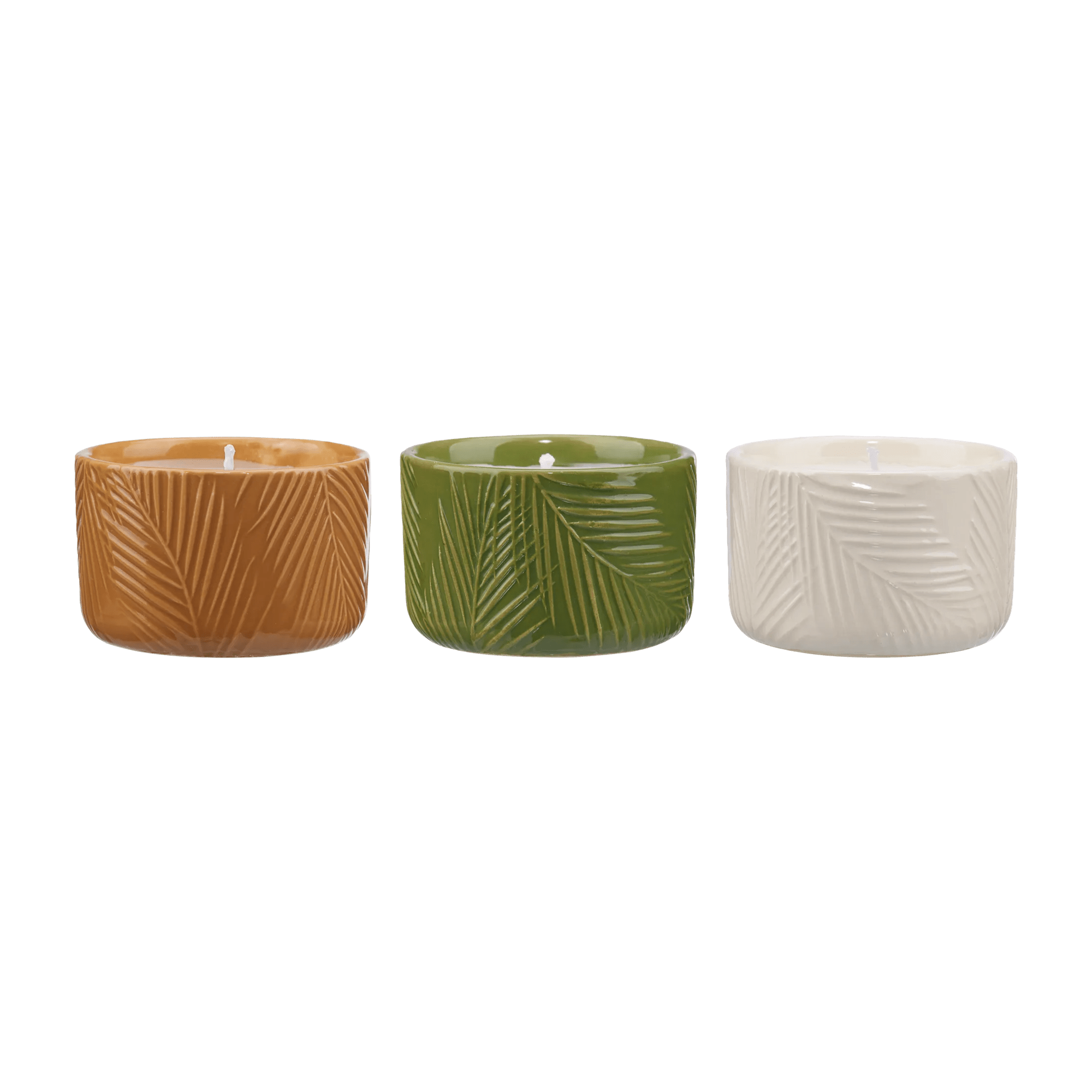 Set of 3 Wax Candles
