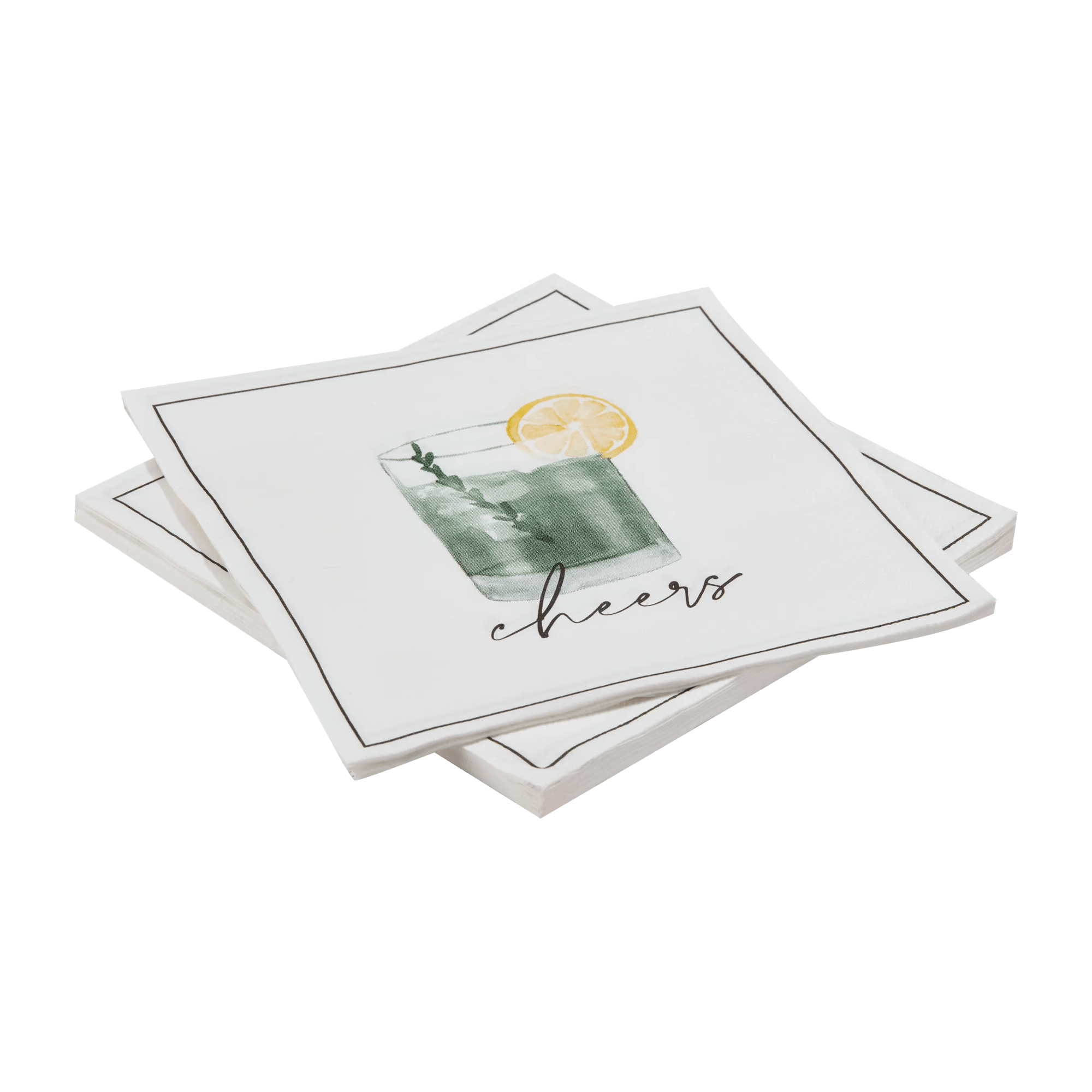 20 serviettes de table en papier