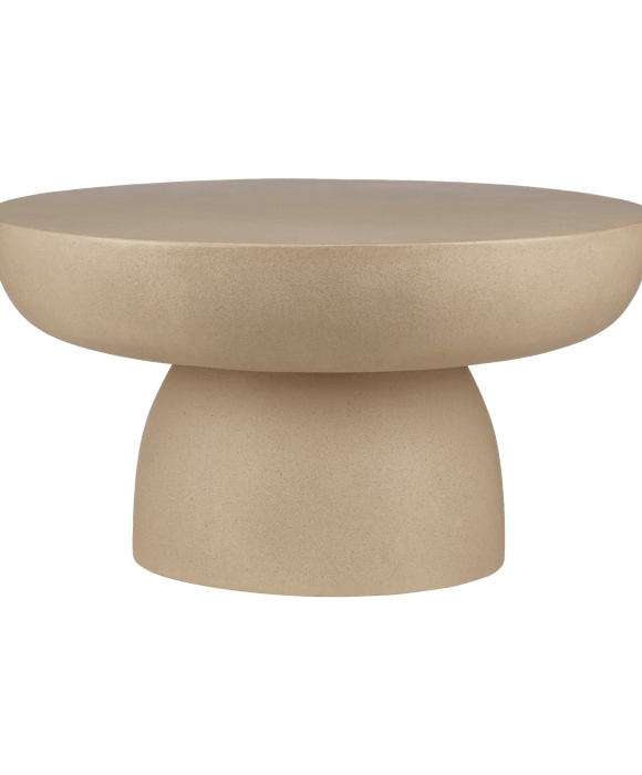 Table basse effet béton