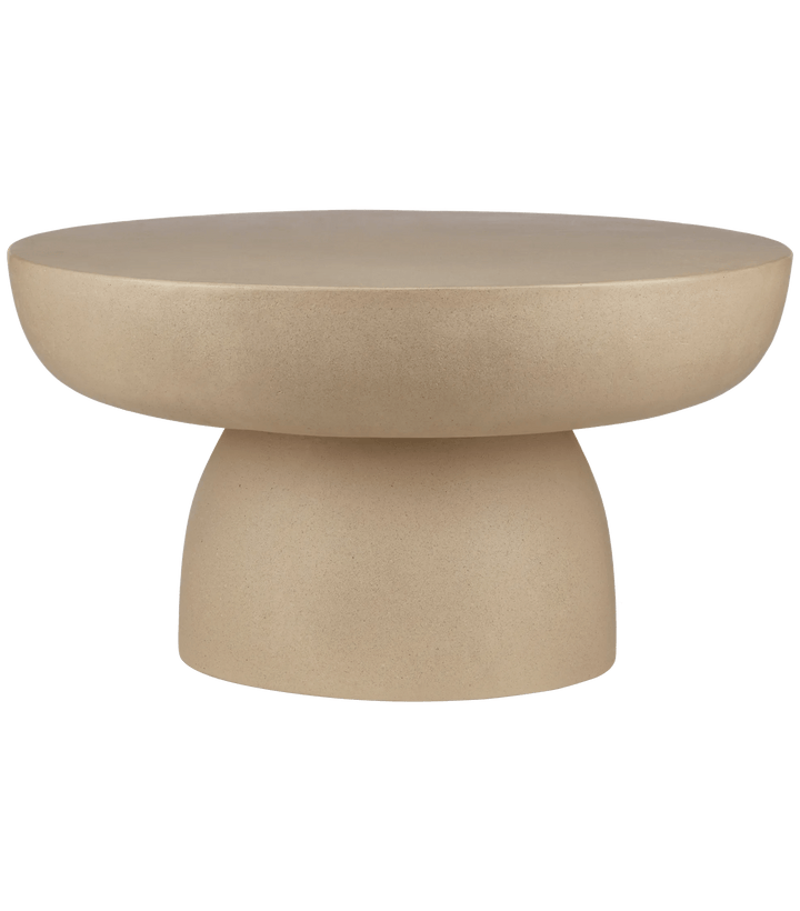 Table basse effet béton