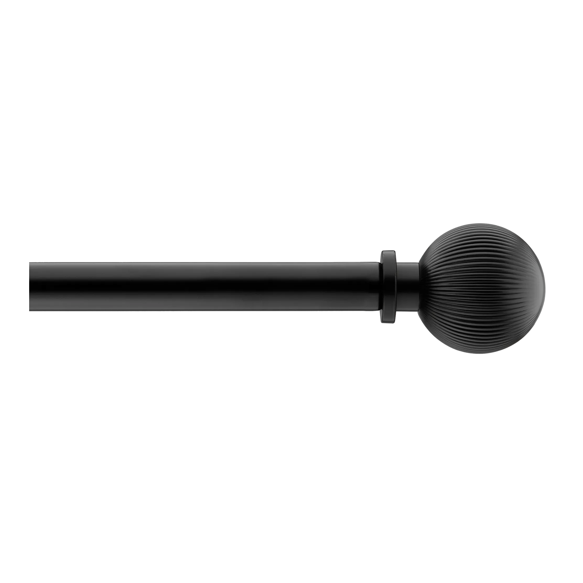 Curtain Rod Set - Diameter 22/25 mmBlack