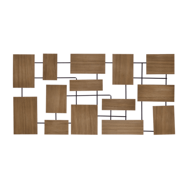 Metal Wood Wall Decoration