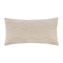 Beige Yara Lumbar Decorative Pillow