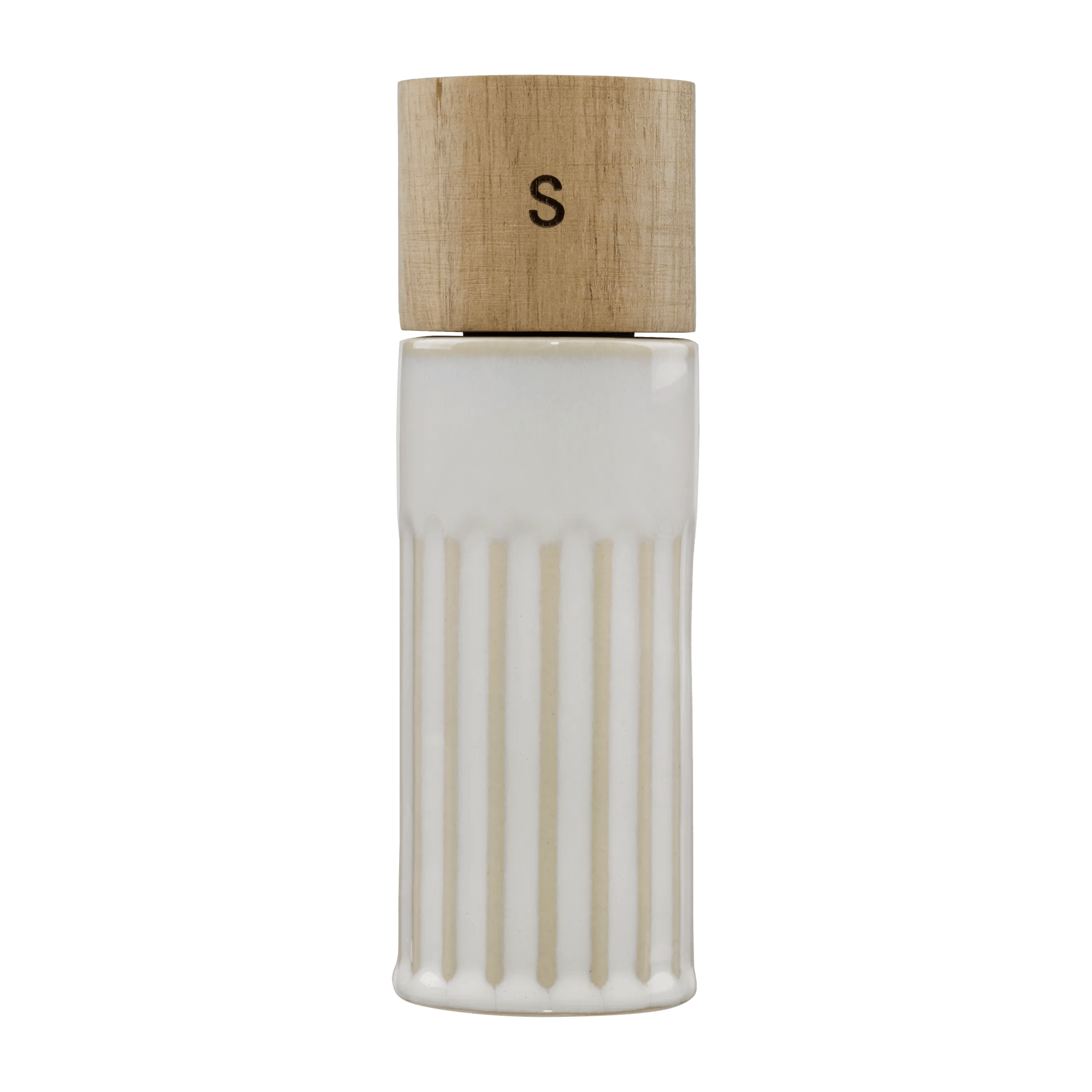 Beige Salt Grinder