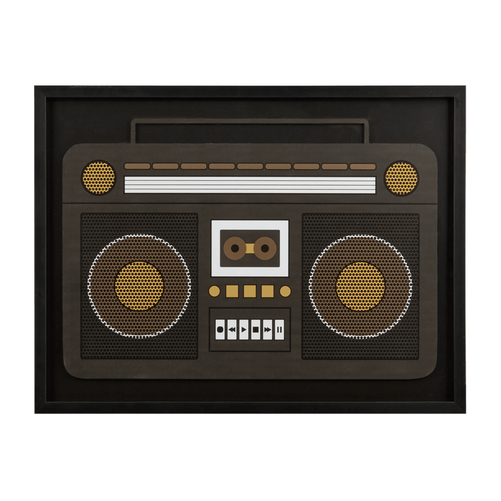 Boombox Wall Art