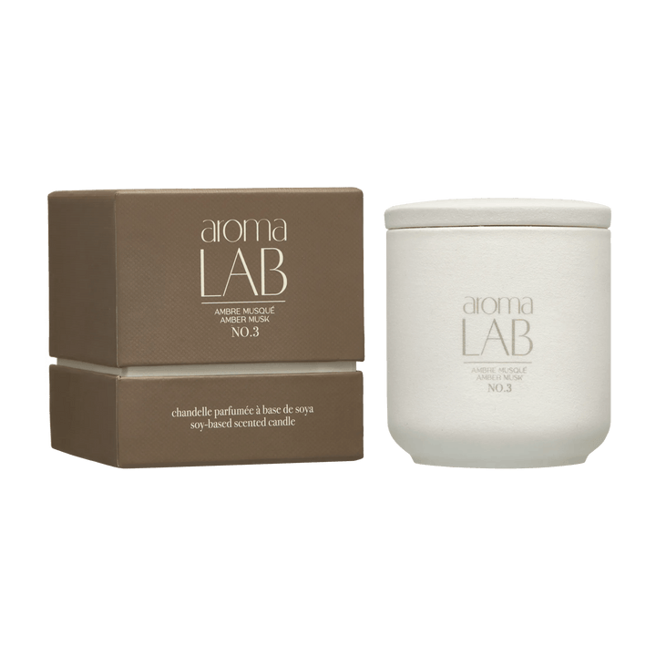 Chandelle ambre musqué - Aroma Lab