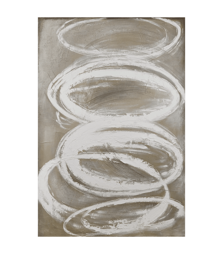 Stacked Ovals Canvas