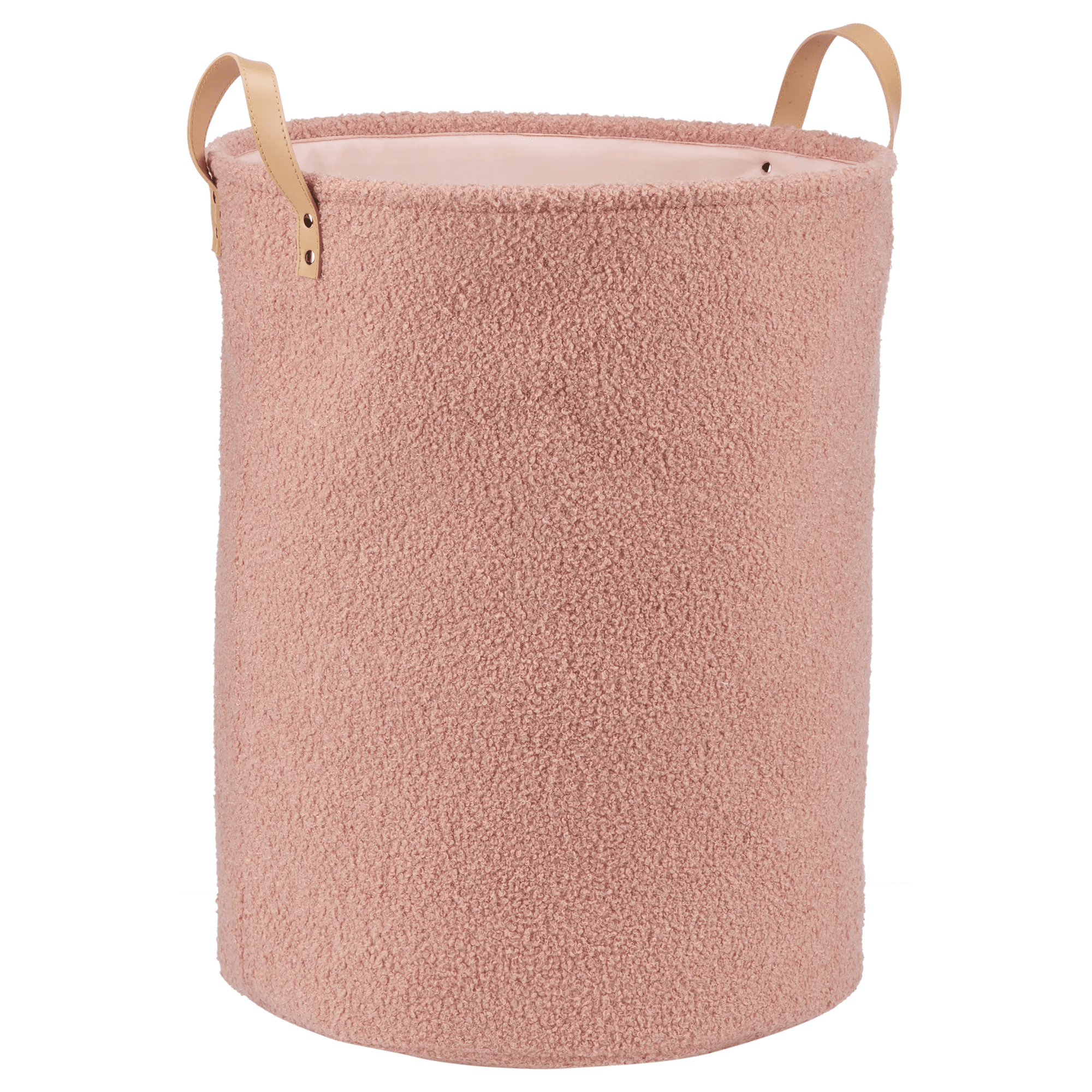 Beauclair Pink Hamper with Boucle – Bouclair