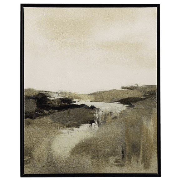 Tableau encadré paysage de rivière