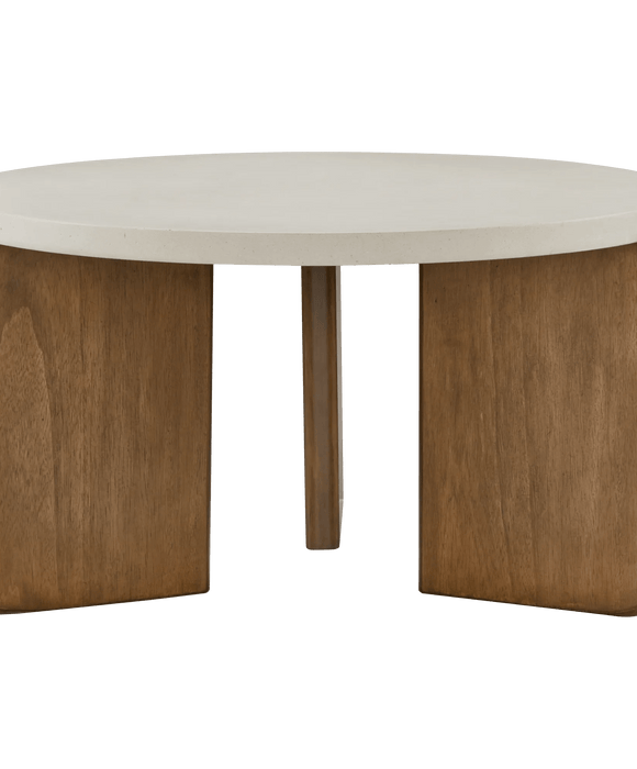 Table basse en placage de noyer