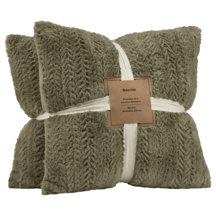 Ensemble de 2 coussins décoratifs Ellyn sauge