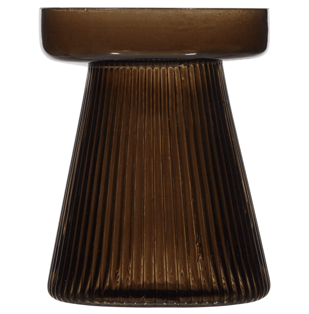 Glass Pillar Candle Holder