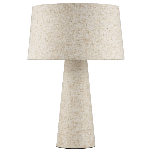 Lampe de table en tissu