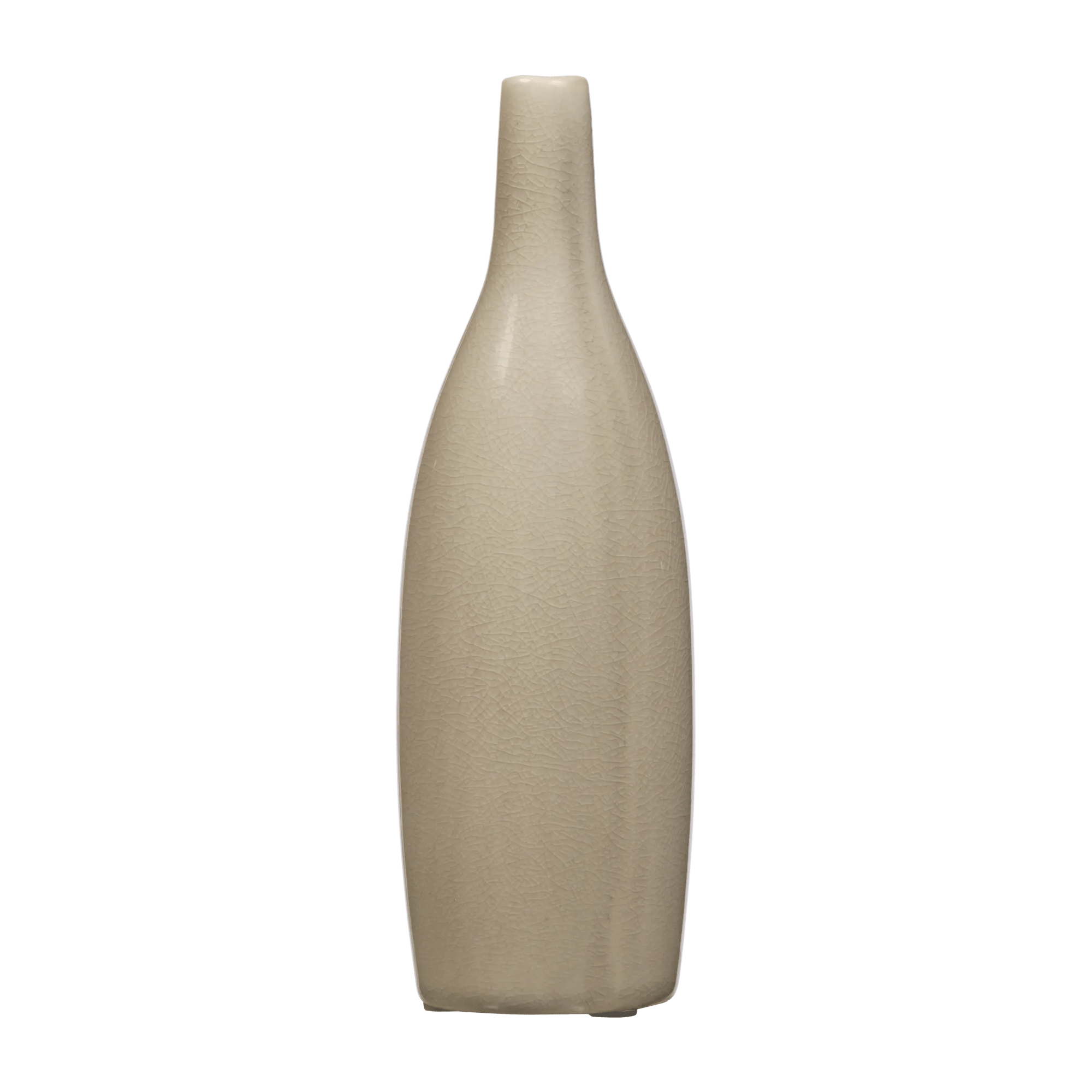Small Ceramic Beige Vase