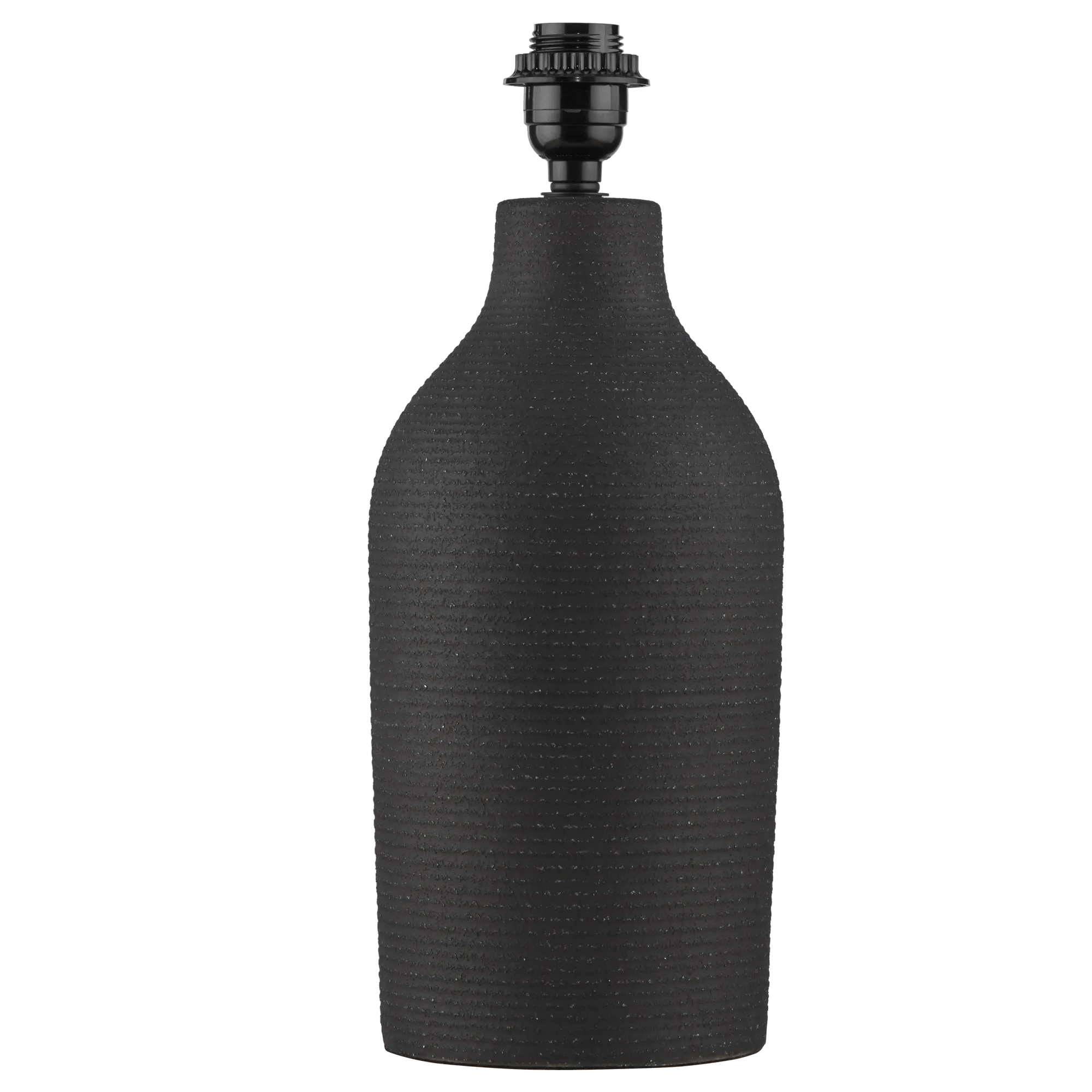 Beauclair Black Ceramic Lamp Base – Bouclair