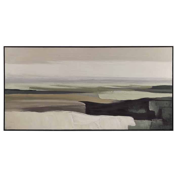 Tableau encadré paysage abstrait