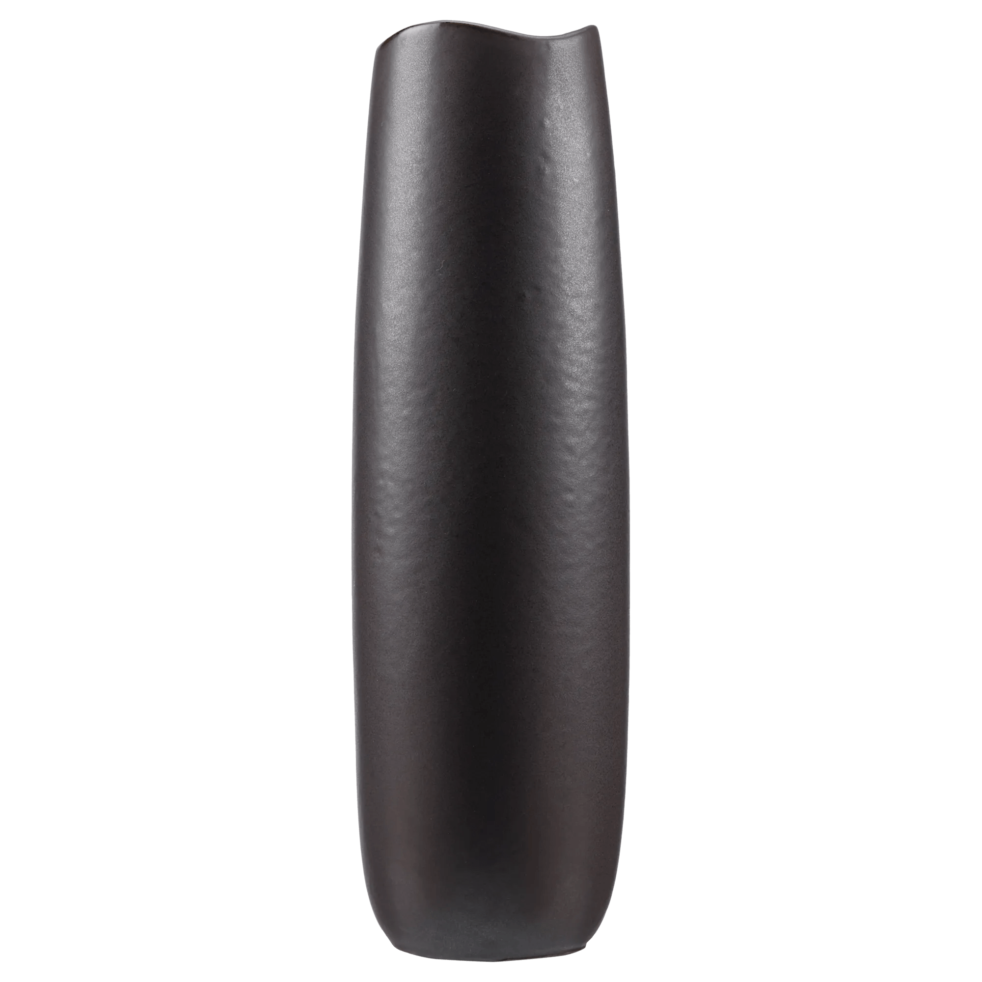 Uneven Black Vase