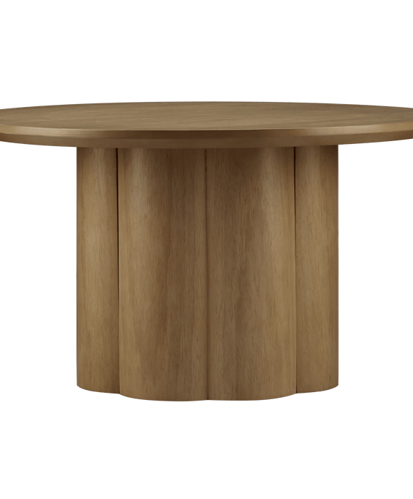 Table basse avec base  en pétale