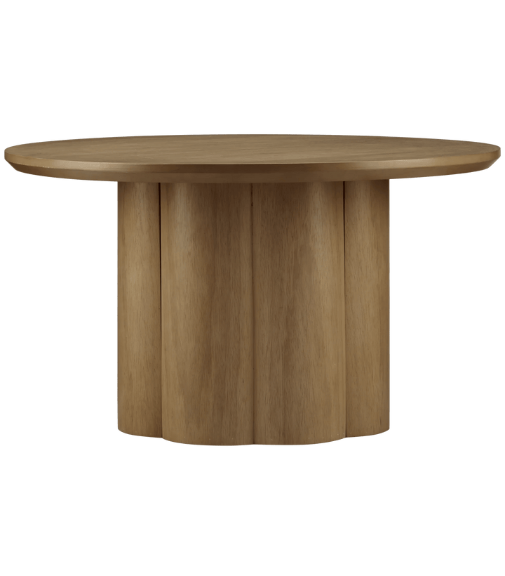 Table basse avec base  en pétale