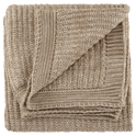 Taupe Ribba Throw