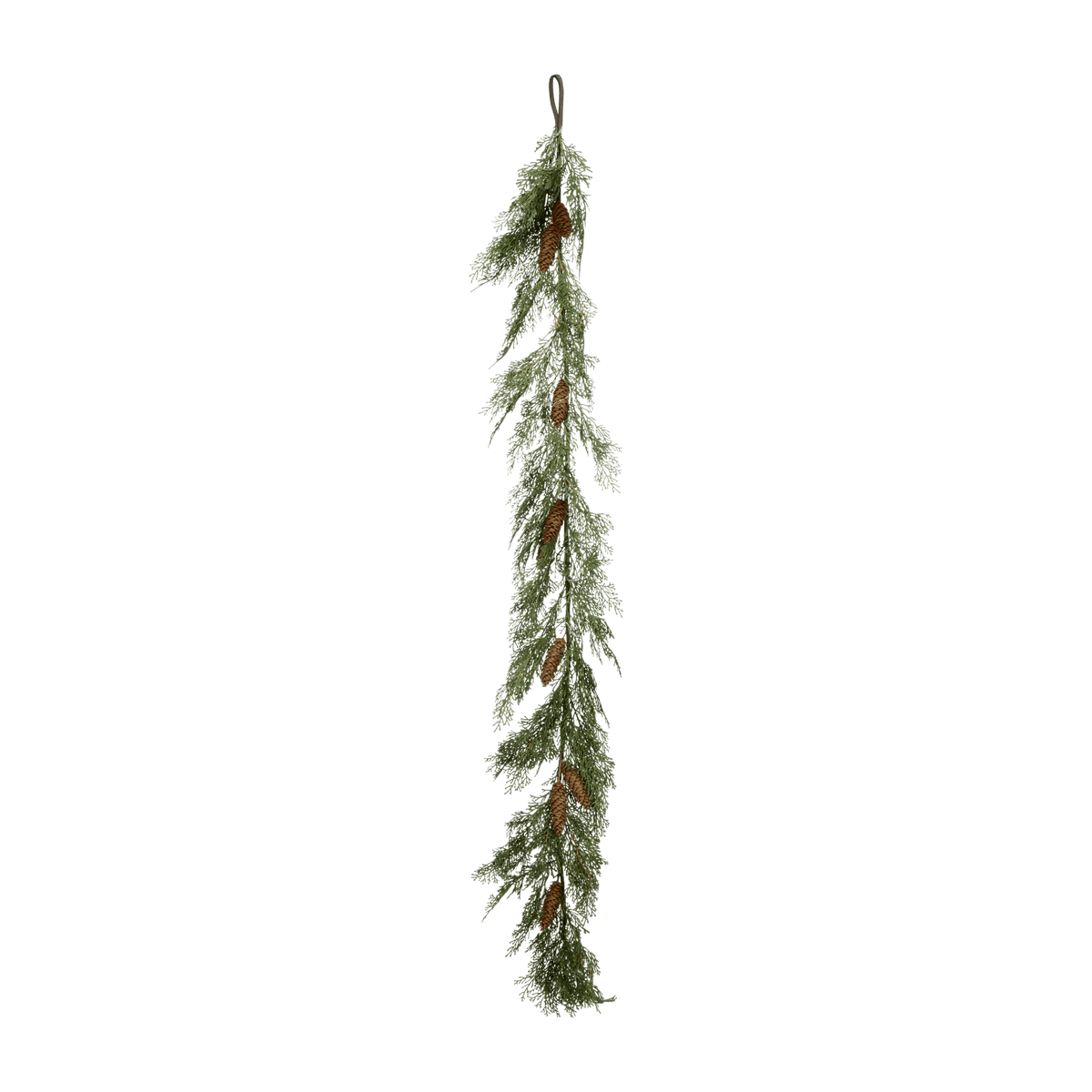 Artificial LED Cedar Garland