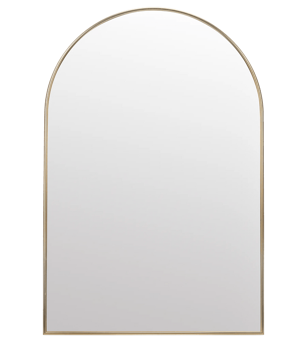 Miroir arche doré