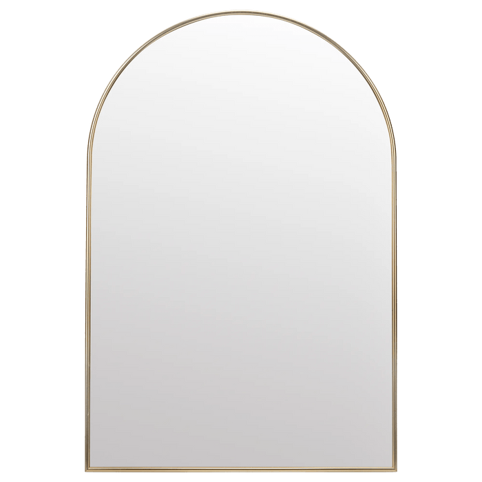 Gold Arched Mirror