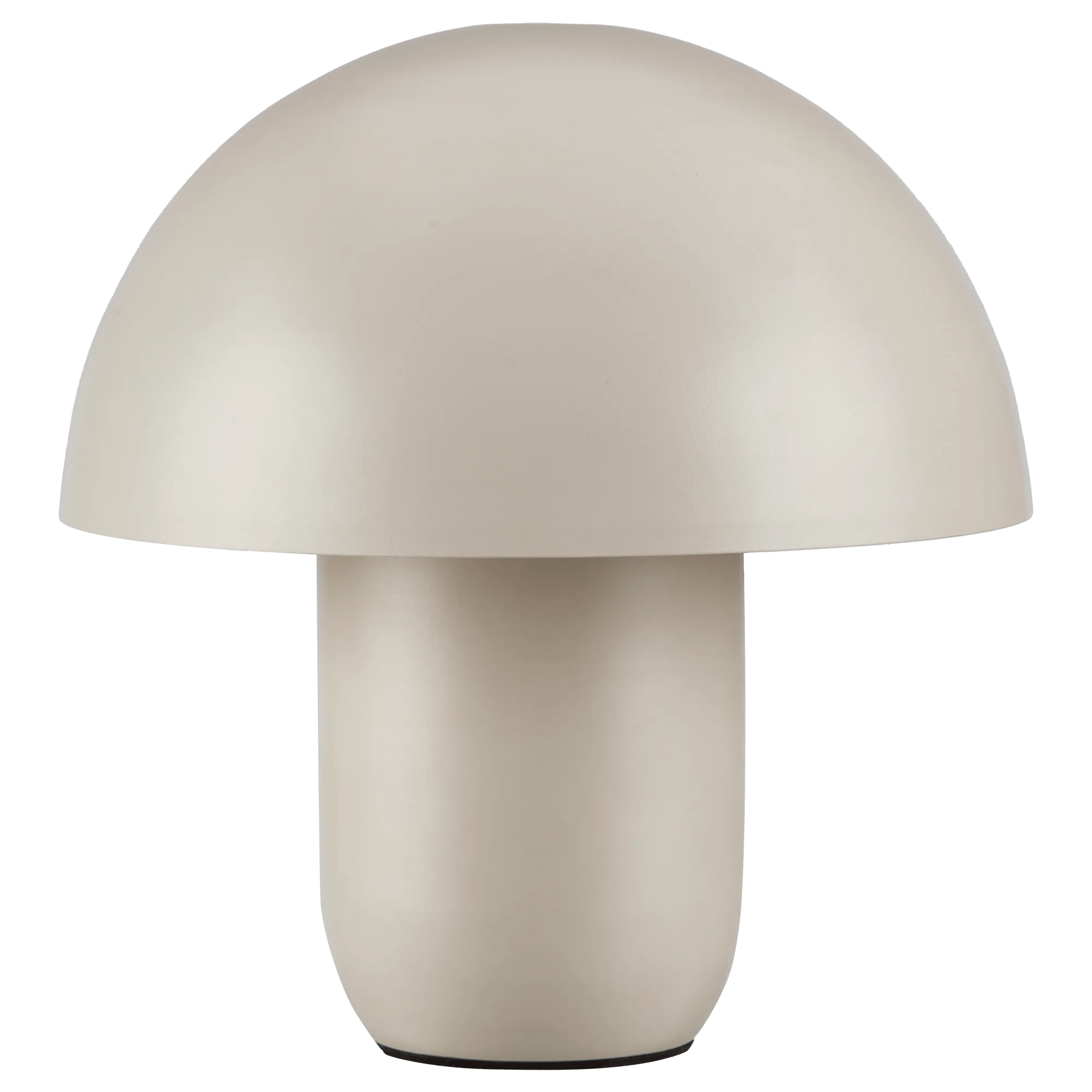 Lampe de table champignon en métal