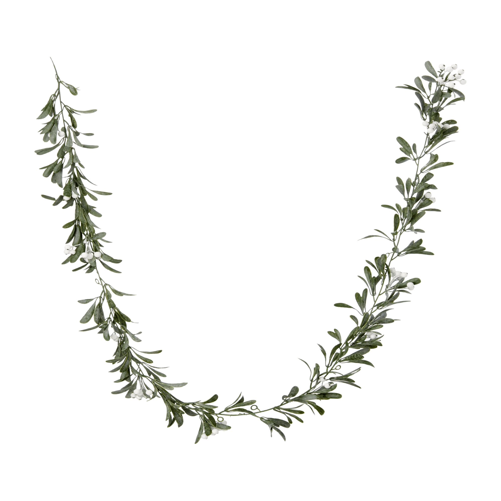 Garland With White Beads