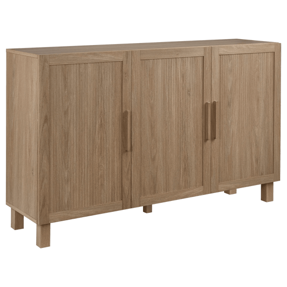 Buffet 3 portes en placage de bois