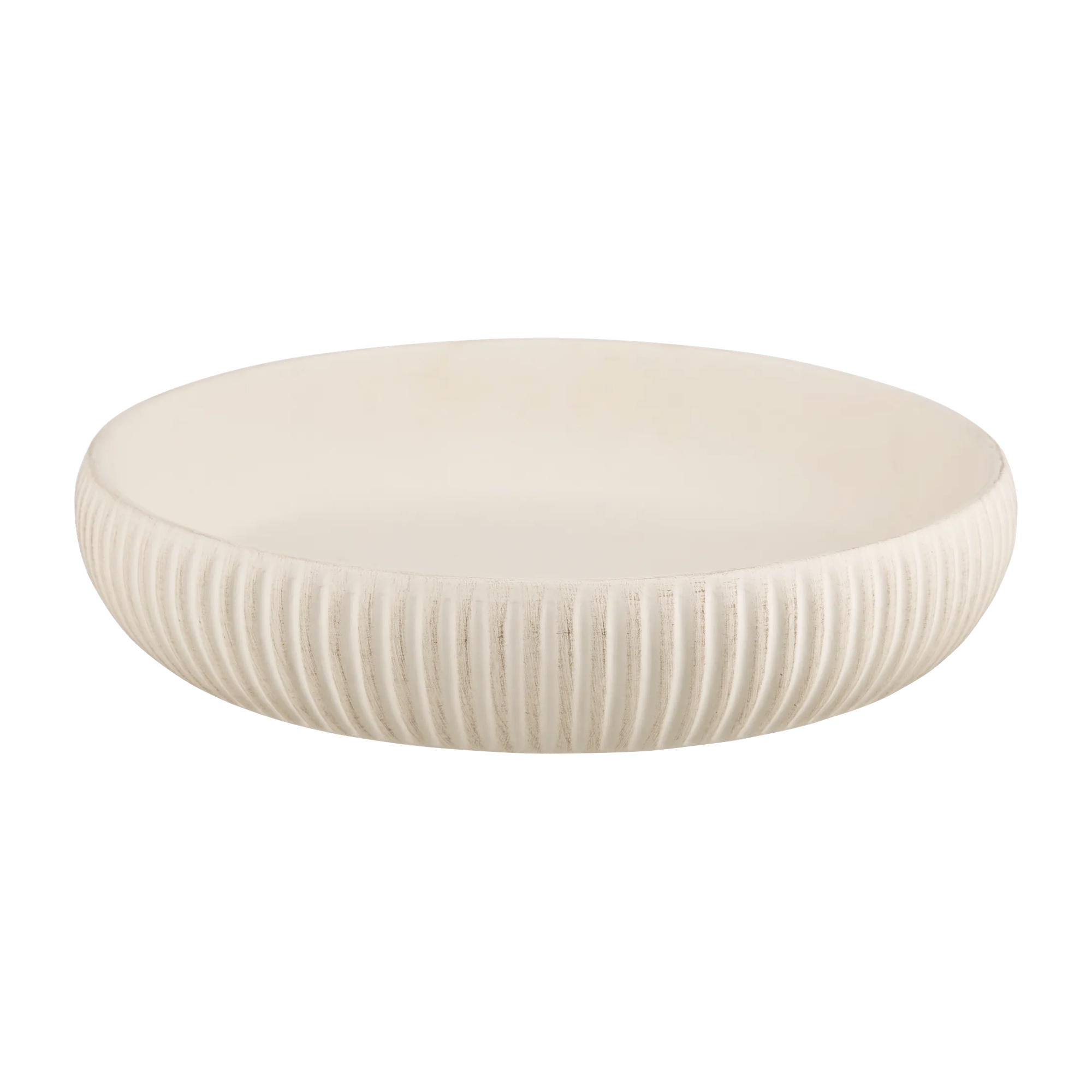 Ribbed Ceramic Bowl