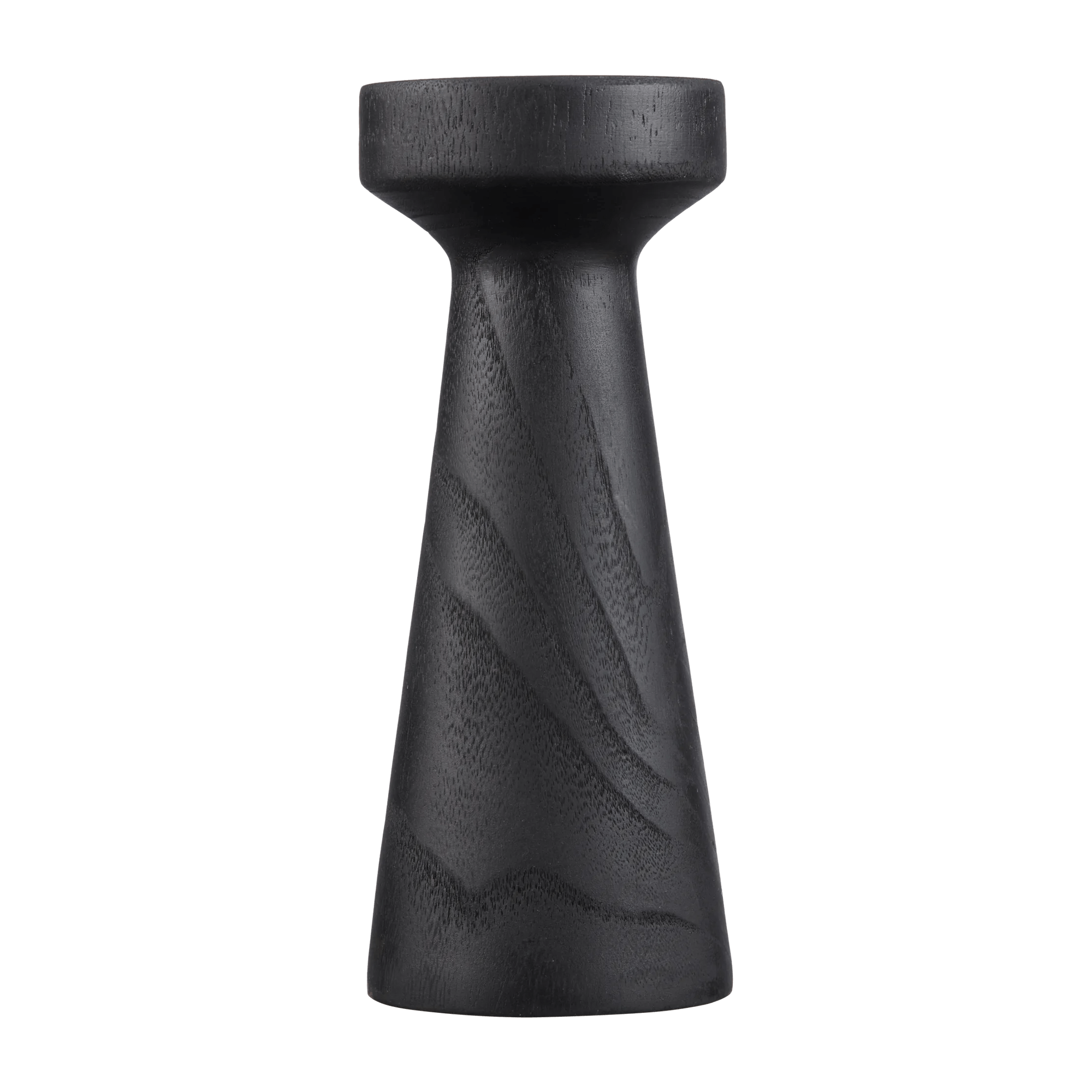 Grand bougeoir pilier en bois