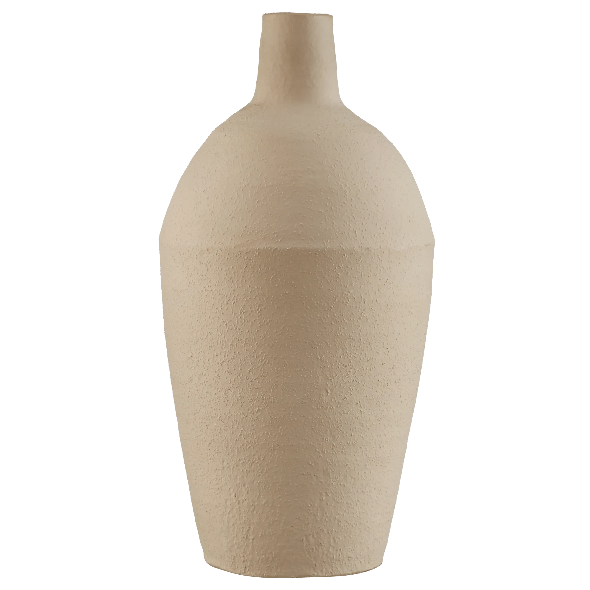 Vase de table en céramique sablée