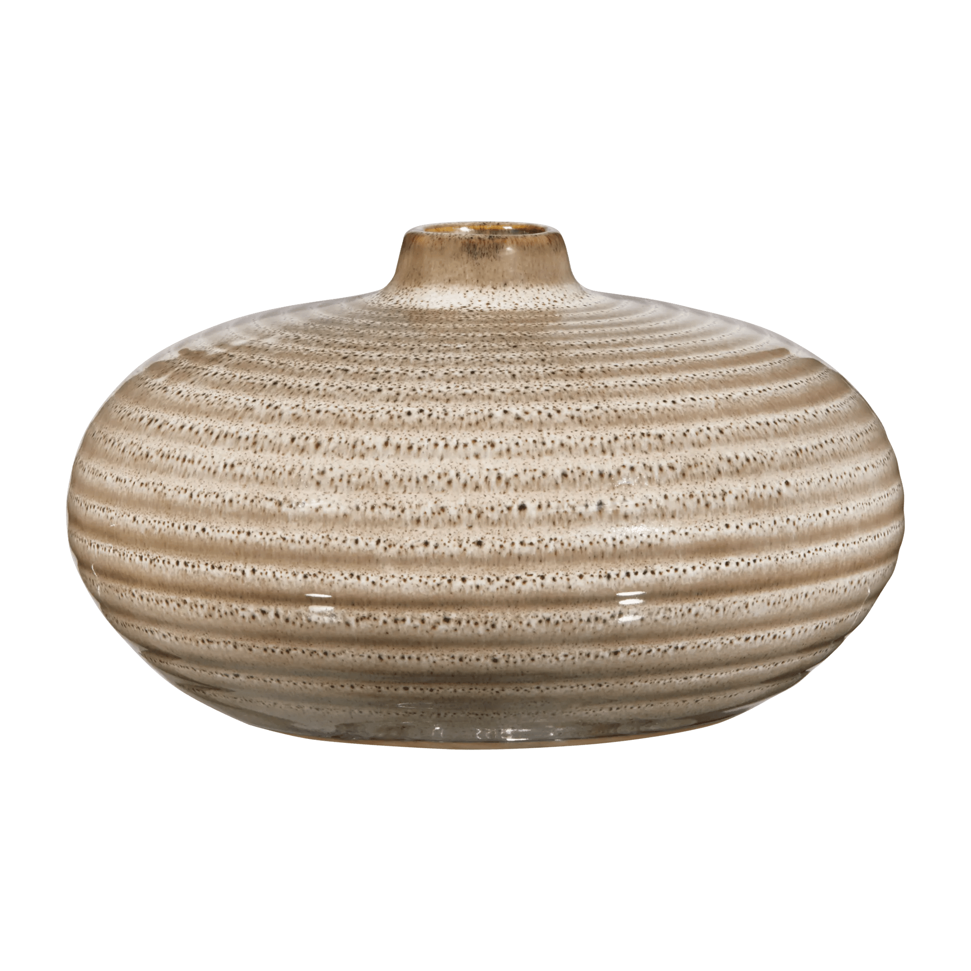 Ceramic Mini Ribbed Table Vase