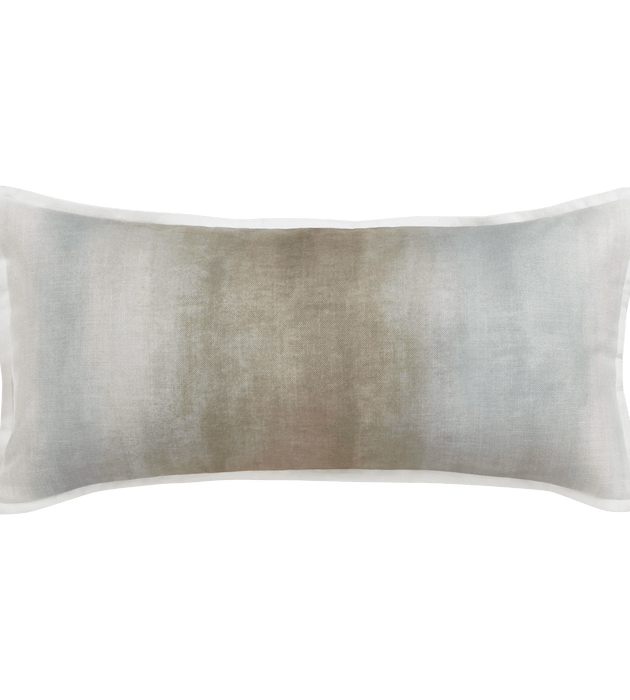 Aqua Decorative Lumbar Pillow