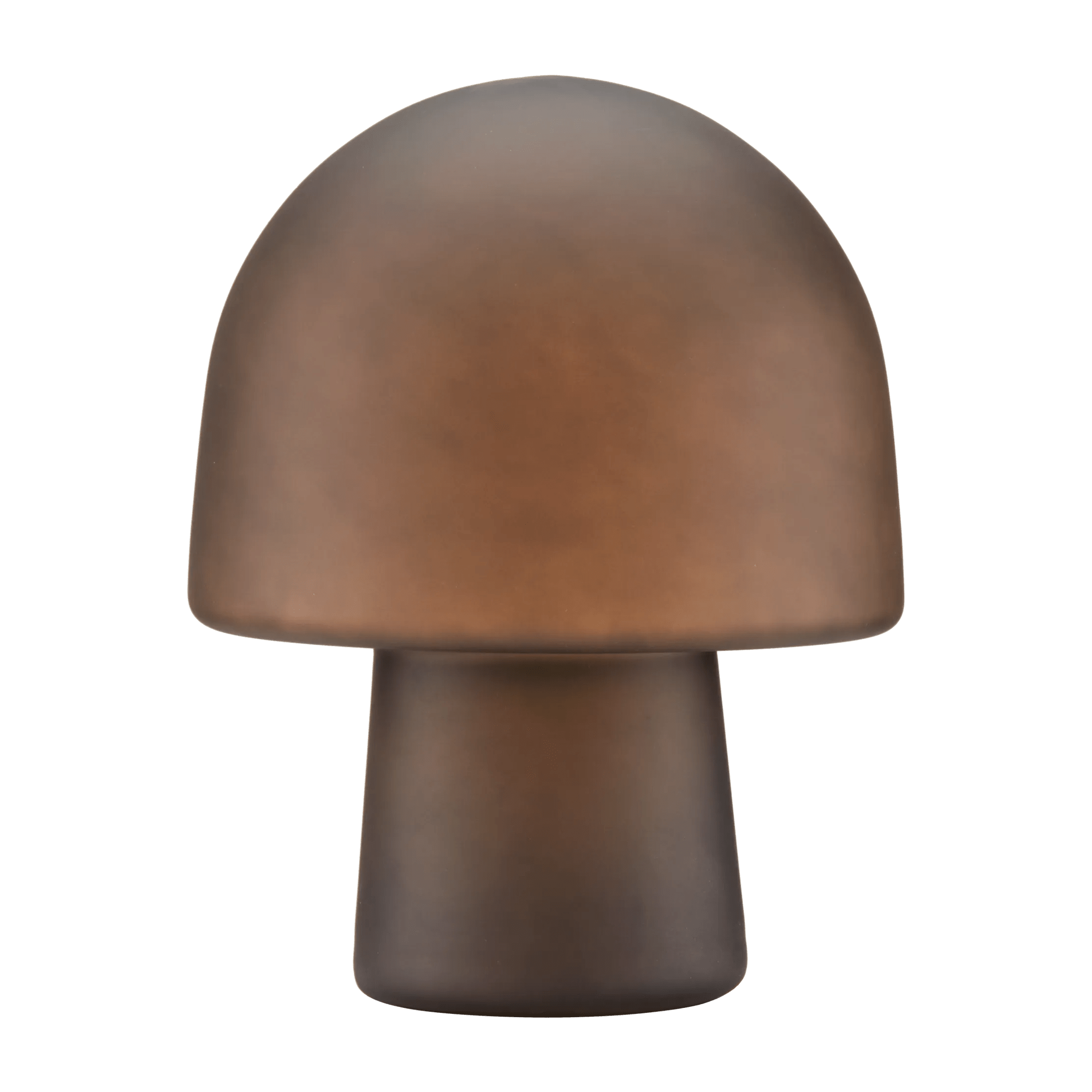 Lampe champignon en verre