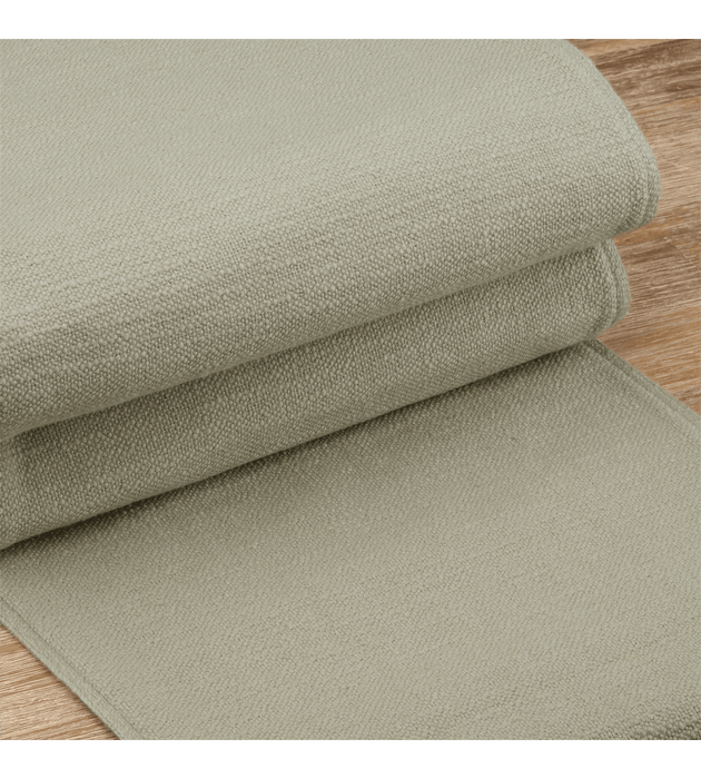 Chemin de table en tissu coton naturel