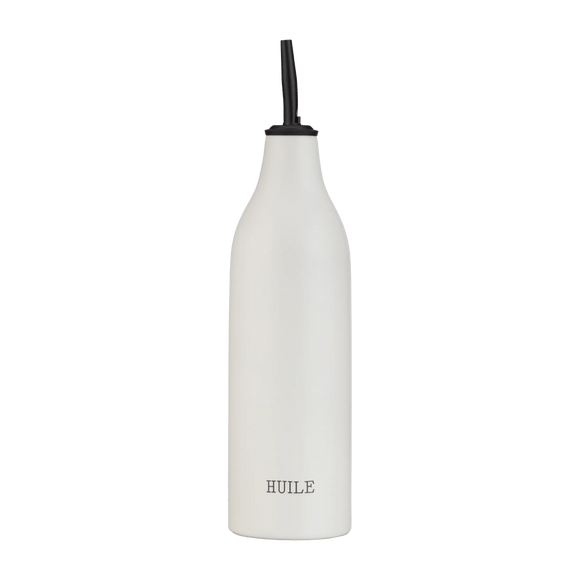 Bouteille d'huile en céramique