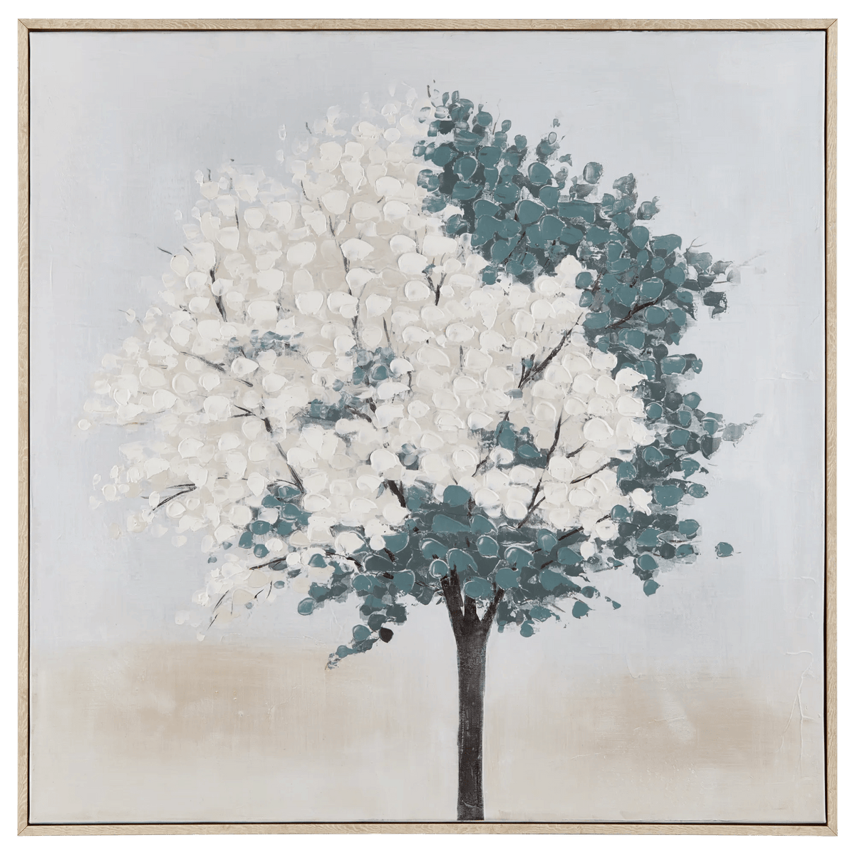 Two Colored Framed Oil Painting – Bouclair