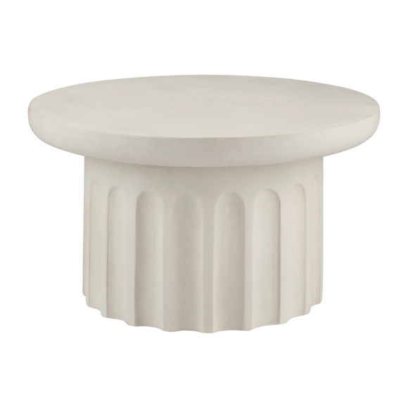 Table basse beige arche 