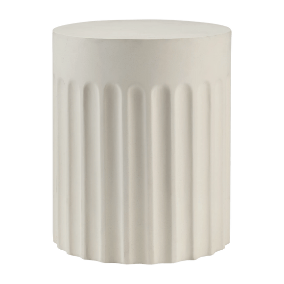 Table d'appoint beige arche