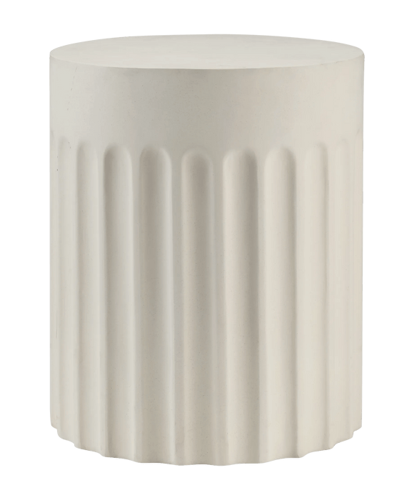 Table d'appoint beige arche