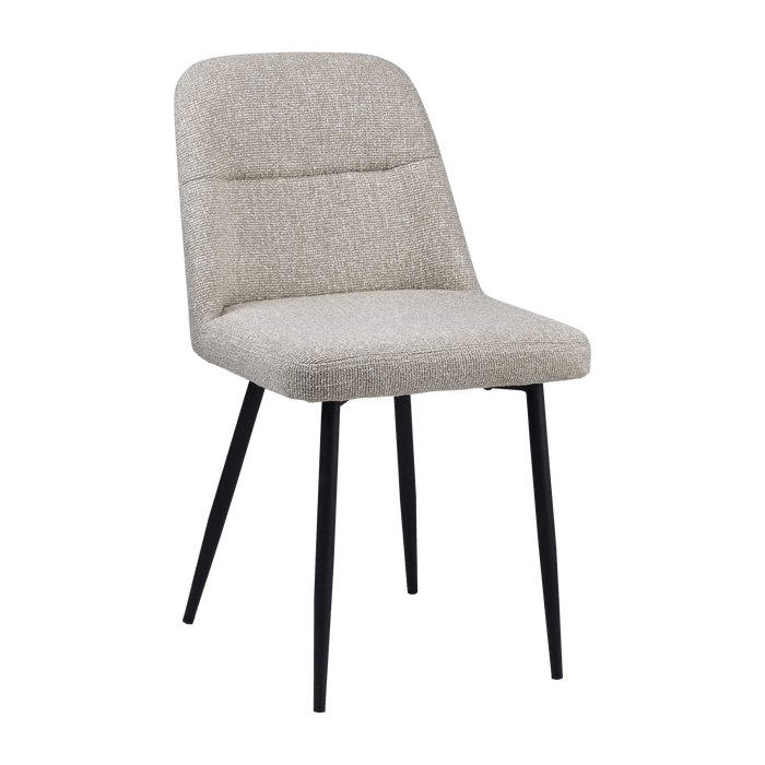 Chaise de salle à manger moderne taupe
