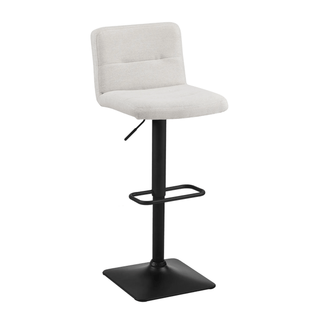 Adjustable Metal and Fabric Barstool