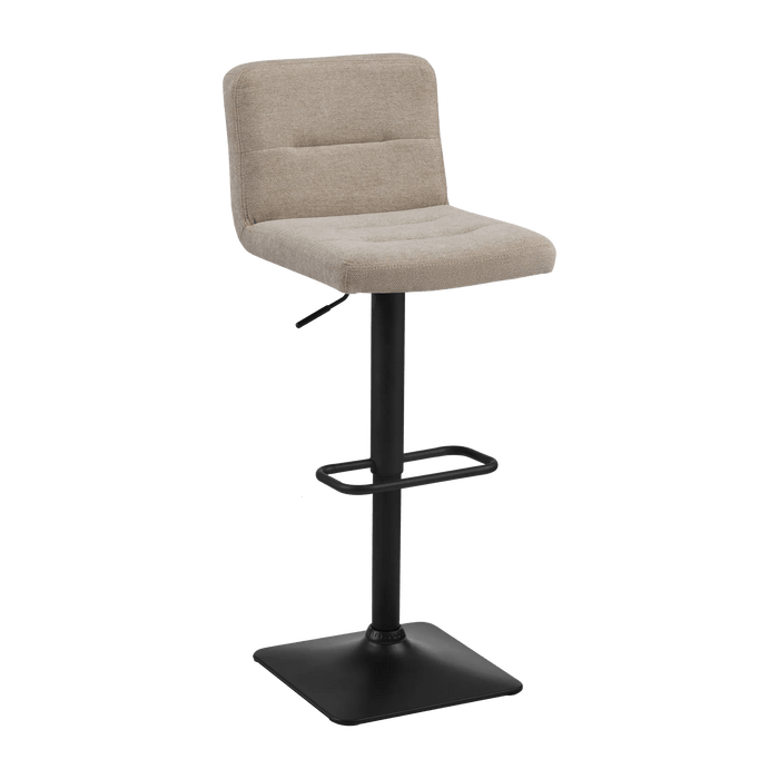 Tabouret de bar moderne en tissu
