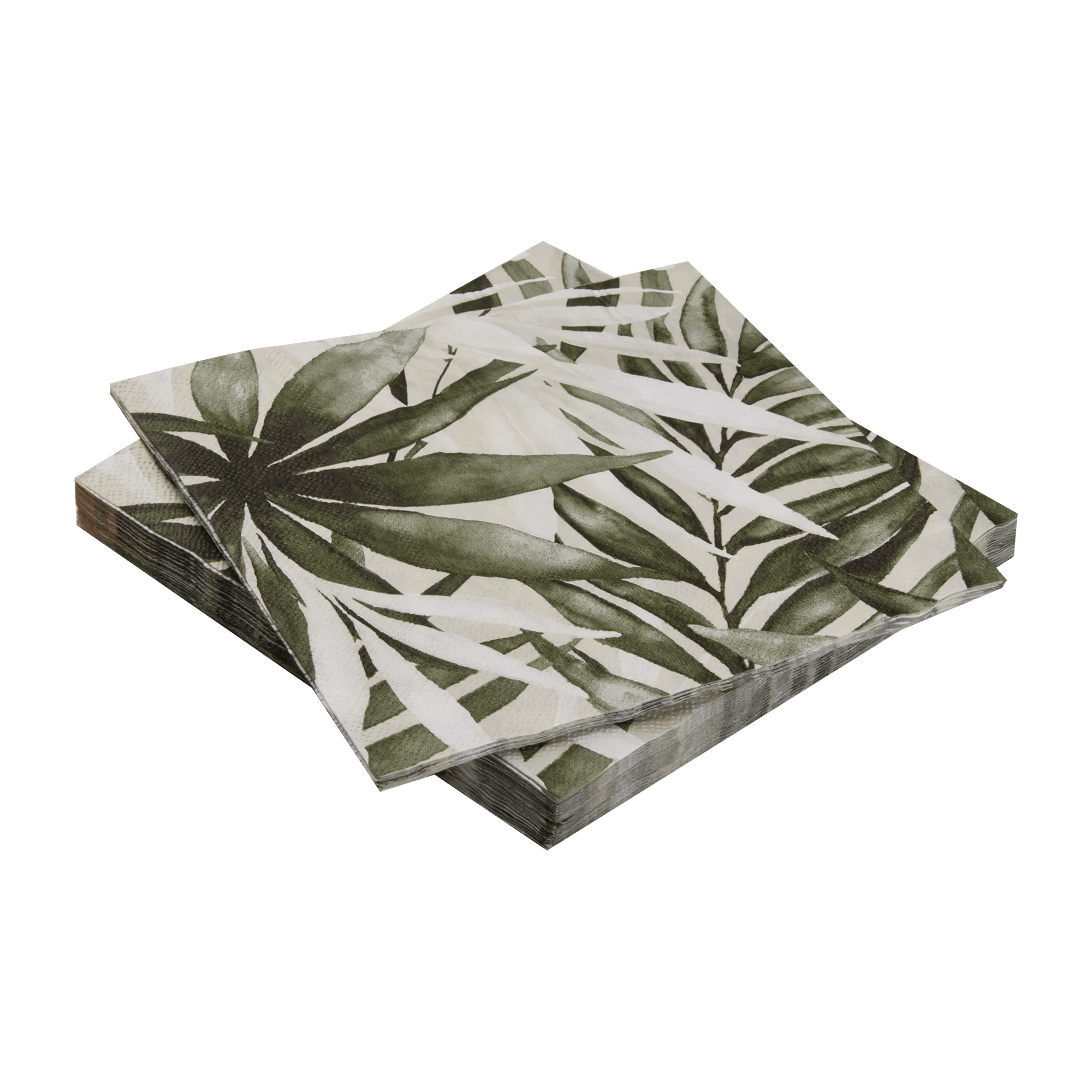 Tropical Leaf Paper Napkins